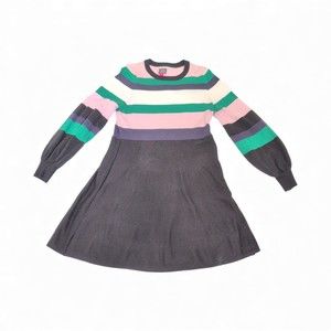 Vince Camuto Long-Sleeve Knit Fit‎ & Flare Dress XL